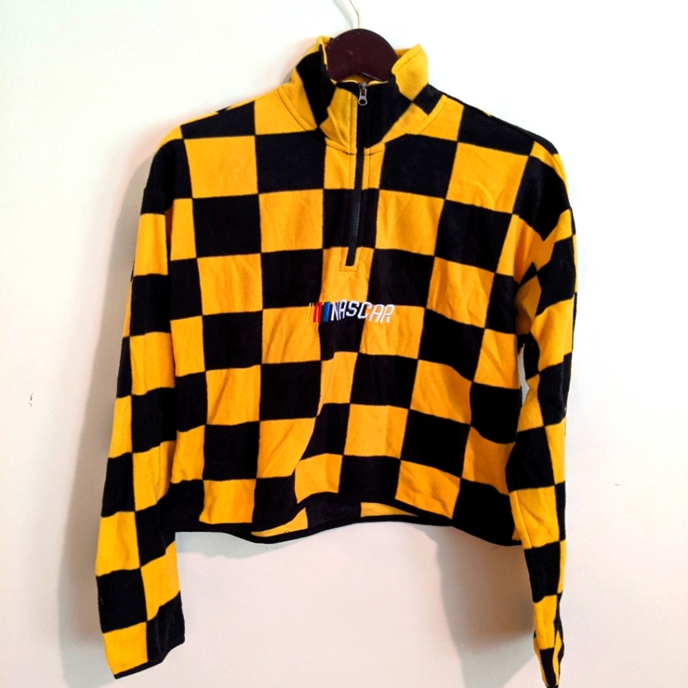 Nascar Soft Long Sleeve Crop Pullover